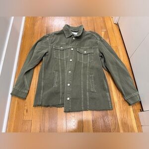 Thread & Supply Olive Green Utility Jacket